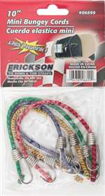 BUNGEE CORDS 10" 4 PACK