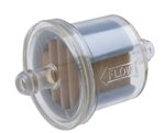 Visu-filter inline fuel filter, 1/4" x 80 micron
