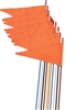 7ft Firestik with orange safety flag - (10 Pack)