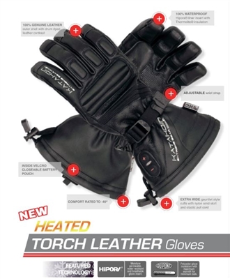 KG Torch Leather Gloves (heated)