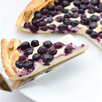 Blueberry Cream Pie Recipe | Amish Country Cooks in Berlin, Ohio