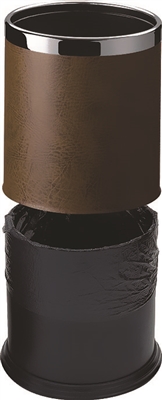 Room leather dustbin