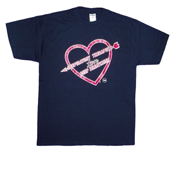 0093L RT's Love Black T-shirt, Large (8 Coupons)