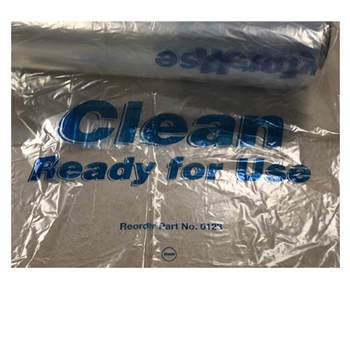 0123 CLEAN Clear "Covers-All" Equipment Cover, 48 x 25 x 42, 50/Roll