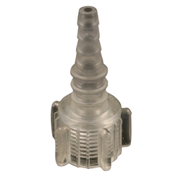 0138 Swivel Oxygen Connector, Colorless, 50/Pkg