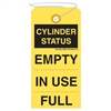 224CYL Cylinder Status Tag, 100/pkg