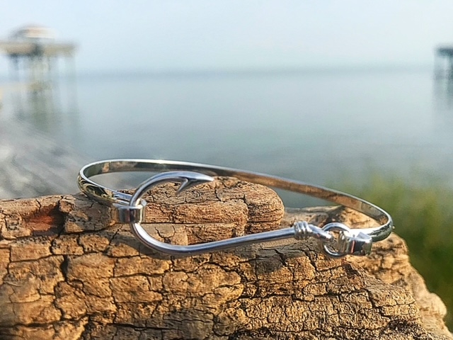 Hook Bracelet  Hook bracelet, Silver bracelets, Silver