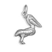 Pelican Charm Sterling silver
