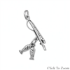 Fishing Pole with Fish Charm