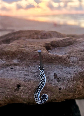 Octopus Tentacle Charm