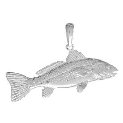 Gold and Silver Redfish Pendant