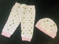 "Hearts" Joggers by Baby Essentials