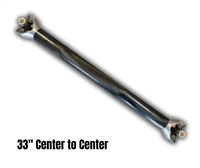 2.25" OD Carbon Fiber Driveshaft 33" Center to Center