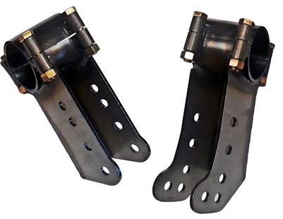 Multi Hole Bolt-On Lower GM Metric Trailing Arm Mounts pair