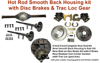 PEM HOT ROD 9 INCH REAR END KIT TRAC LOC COMPLETE WITH  DISC BRAKES