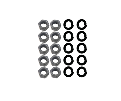 Housing Stud Lock Washer and Nut Kit for 9" Center Housing