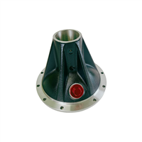 Black 6 Rib Passenger Side Bell with plugs for Quick Change