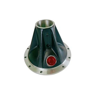 Black 6 Rib Passenger Side Bell with plugs for Quick Change