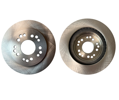 3 Bolt Pattern Street Rotors Pair for PEM Econo Brake Kit
