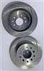 Slotted Street Rod Rotors Pair for PEM Econo Brake Kit