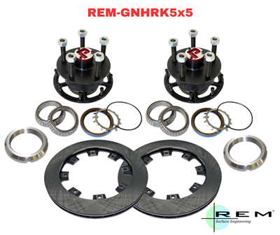 REM GN 5x5 bolt pattern hub & rotor kit