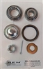 REM ISF Polsihed GM Metric Front Bearing & Race Kit with Dusct Cap & Nut