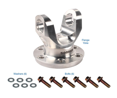 Sonnax 1350 6-Bolt Adapter Flange Yoke 15'-19' Auto Mustang