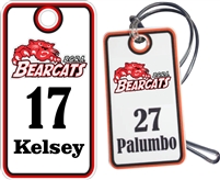 BGRA Bearcats Custom Bag Tags