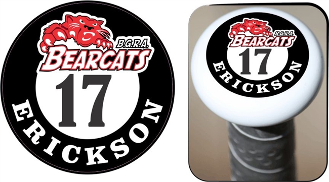 BGRA Bearcats Baseball Club Custom Baseball Bat Knob