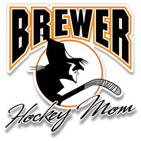 BYH "Hockey Mom" Car Window Decal