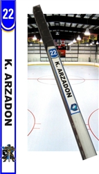 Black Knights Hockey Stick TAG