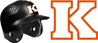 Camelot Knights Baseball Helmet Decals