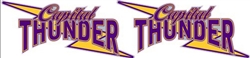 Capital Thunder Helmet Decals