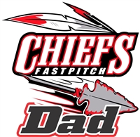 CYA Connetquot Chiefs FastPitch Custom Car Decal