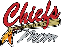 Baseball Mom Car Decals