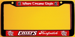 Connetquot Fastpitch Softball  Custom License Plate Frame