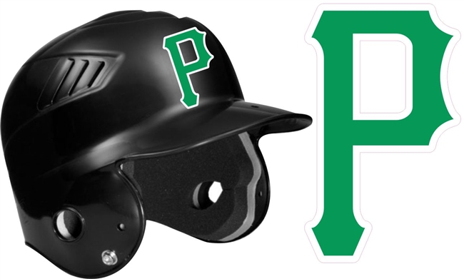 Greenland Pirates Custom Baseball Batting Helmet Decals