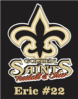 Golden Saints Car Window Decals & Stickers