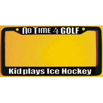 No Time for Golf Kid Plays Hockey