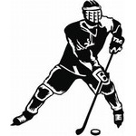Hockey Decals for car Windows