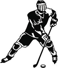 Hockey Decals for car Windows