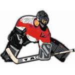 Hockey Decals for Car Window | Goalie