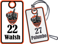 Knights Nation Youth Custom Baseball Bag Tags