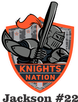 Knights Nation Custom Baseball Decals | Stickers for your Car Window