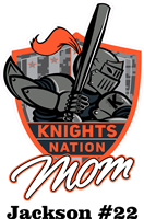 Knights Nation Custom Baseball Decals | Stickers for your Car Window