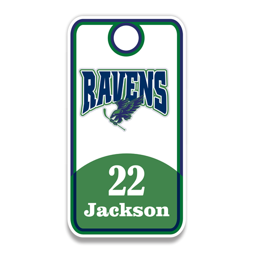 Kensington Valley Hockey Association Custom Bag Tag
