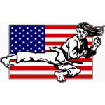 K American Flag Female