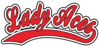 Lady Aces Softball &  Baseball Custom Baseball Decals | Stickers for your Car Window
