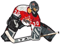 MRYHA Goalie Car Window Decal | Stickers