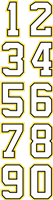 NCMYH  - Sheet Numbers